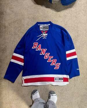 New York Rangers Reebok NHL Premier Home Jersey Size Small